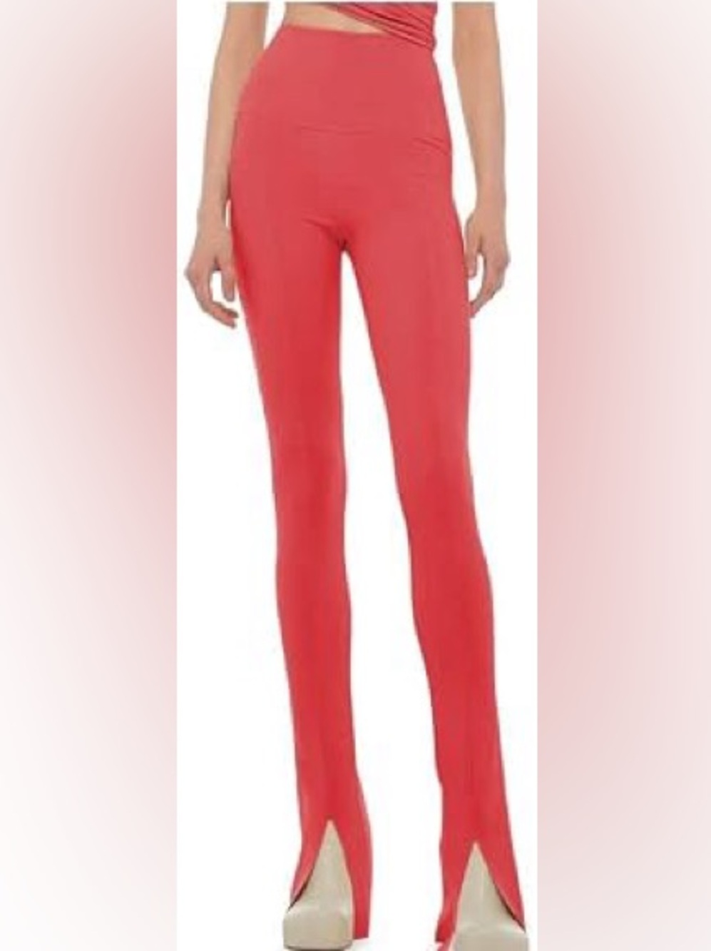NORMA KAMALI Spat Legging Medium/34 Papaya